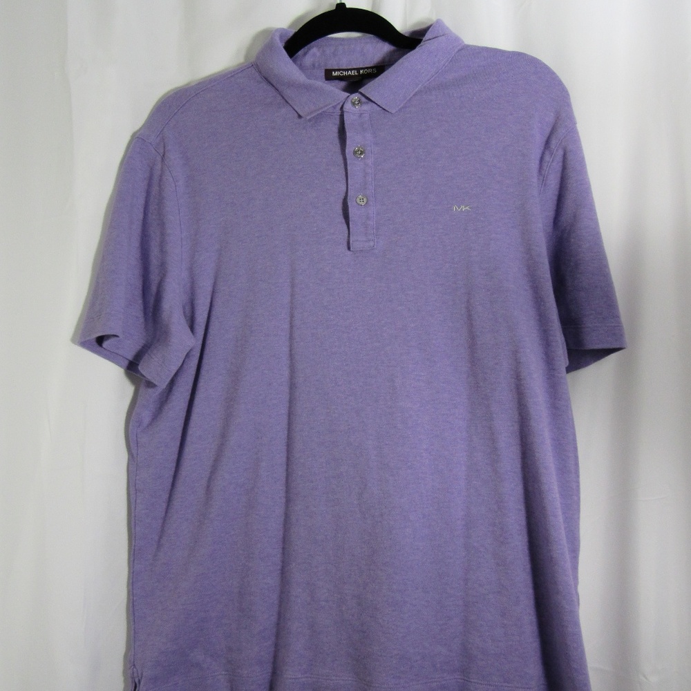 Michael Kors Purple Polo